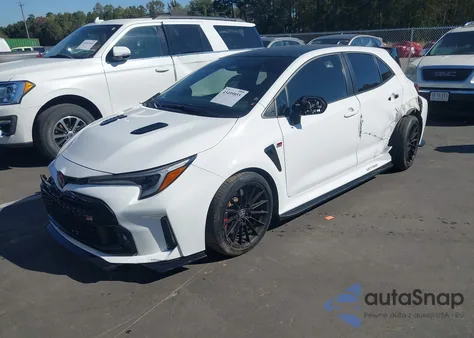 2023 Toyota Gr Corolla Circuit Edition from USA, damaged, VIN JTNABAAE1PA005254